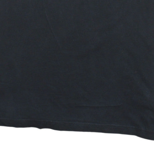 Tommy Jeans Men's Black Logo Short Sleeve Cotton T-Shirt M