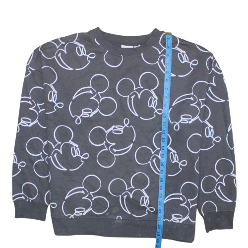 Disney x Primark Women’s Black Mickey Mouse Sweatshirt XL Pullover