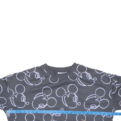 Disney x Primark Women’s Black Mickey Mouse Sweatshirt XL Pullover