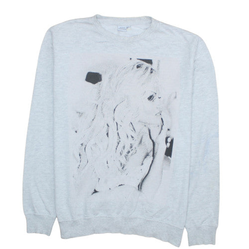 Cedar Wood State Men's Grey XL Graphic Print Pullover Sweatshirt