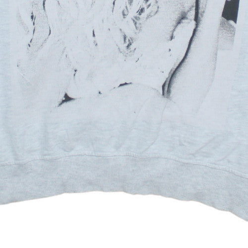 Cedar Wood State Men's Grey XL Graphic Print Pullover Sweatshirt