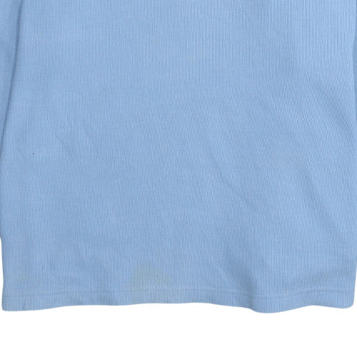 Tommy Hilfiger Men’s Blue V-Neck Cotton Pullover Jumper XL