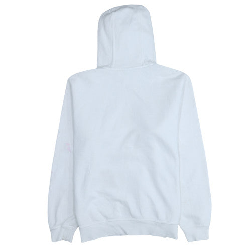 Nike Men’s White Pullover Hoodie L Regular Fit Fleece Sweatshirt