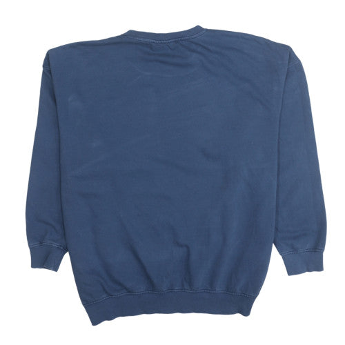 Primark Women Blue Nirvana Crew Neck Pullover Sweatshirt M 12/14