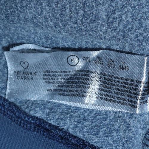 Primark Women Blue Nirvana Crew Neck Pullover Sweatshirt M 12/14