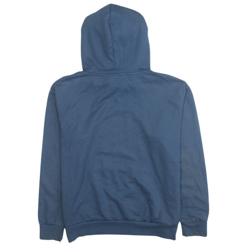 Disney Women Blue Stitch Hoodie Medium UK 12/14 Pullover Cotton Blend