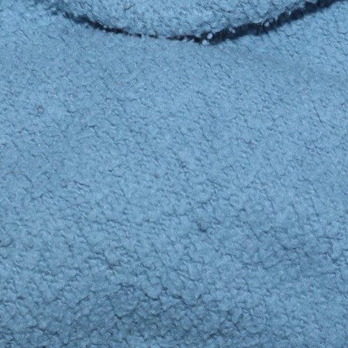 Champion Men's Blue Pullover Hoodie Medium Reverse Weave Fleece