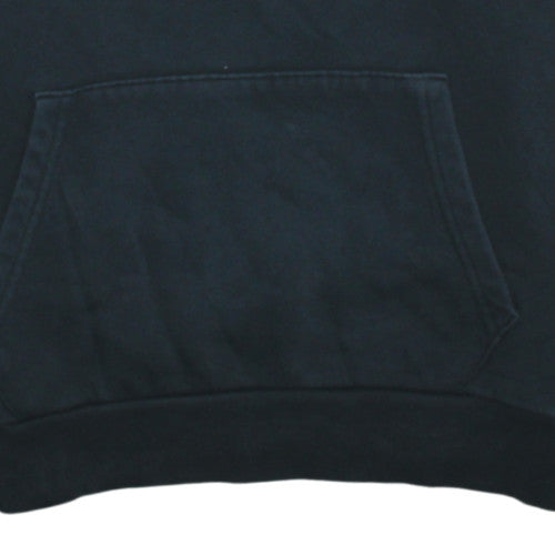 Converse Men's Black Pullover Hoodie S Logo Graphic Fleece