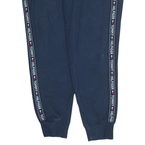 Tommy Hilfiger Men's Blue L Jogger Trousers with Side Stripe