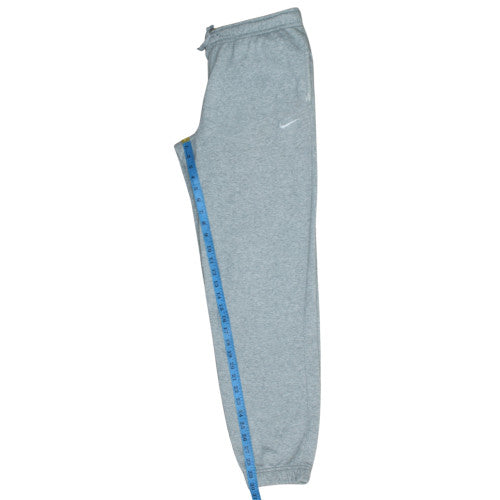 Nike Men's Grey M Regular Fit Fleece Sweatpants
