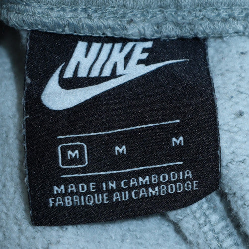 Nike Men's Grey M Regular Fit Fleece Sweatpants