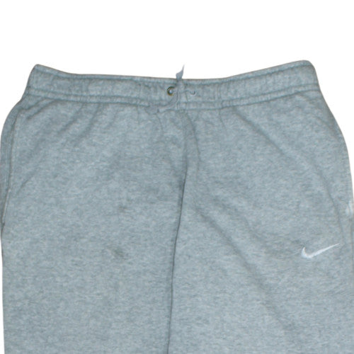 Nike Men's Grey M Regular Fit Fleece Sweatpants