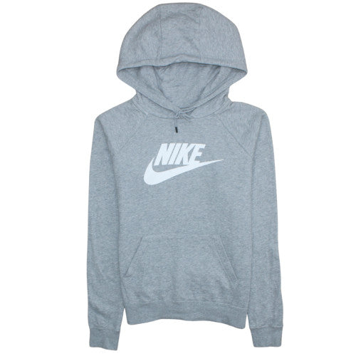 Nike Men's Grey Pullover Hoodie S Regular Fit Sports Style
