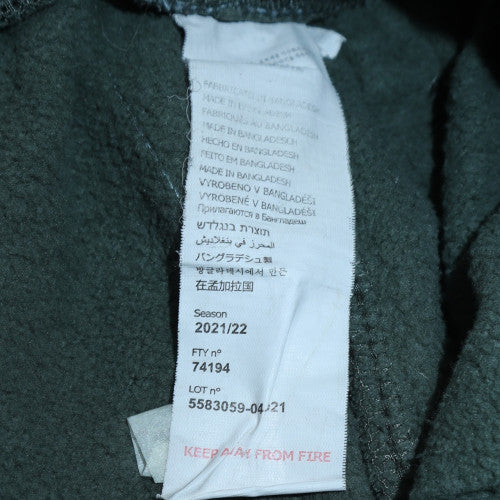 Kappa Men's Green Jogger Sweatpants Large with Side Logo Stripes