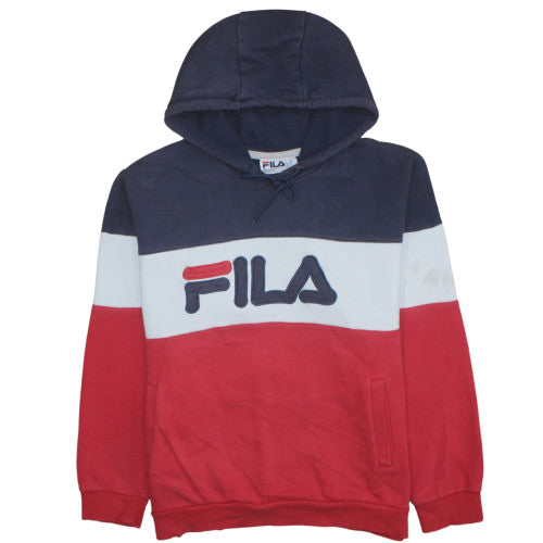 FILA Men's Multicoloured Pullover Hoodie L Regular Fit