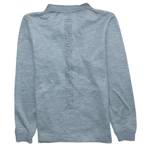 Under Armour Men’s Grey XS 1/4 Zip Fleece Pullover Sweatshirt