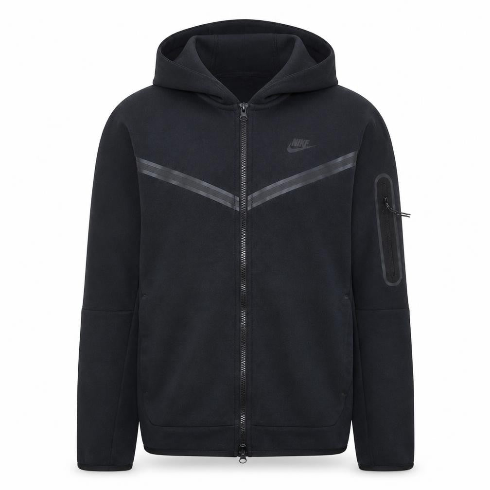 Nike Men's Black Full Zip Hoodie Size S Sports Fleece Jacket