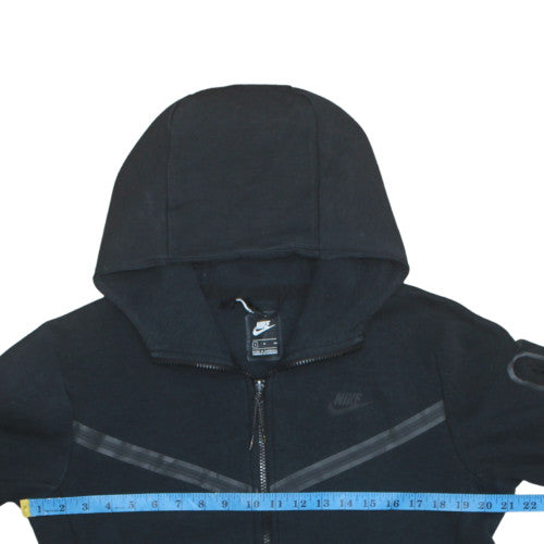 Nike Men's Black Full Zip Hoodie Size S Sports Fleece Jacket