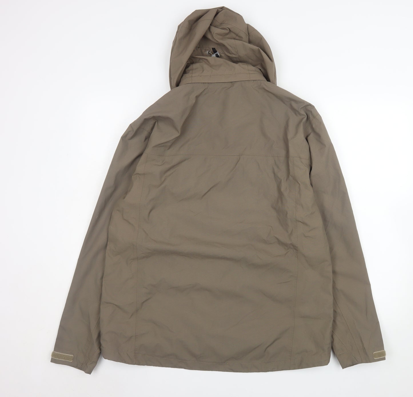 Gelert Women's Brown Waterproof Hooded Rain Jacket Size 12