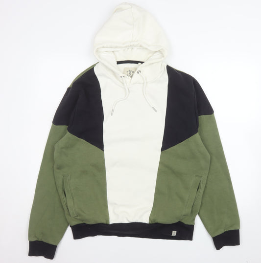 Next Men's Multicoloured Pullover Hoodie Size M Regular Fit