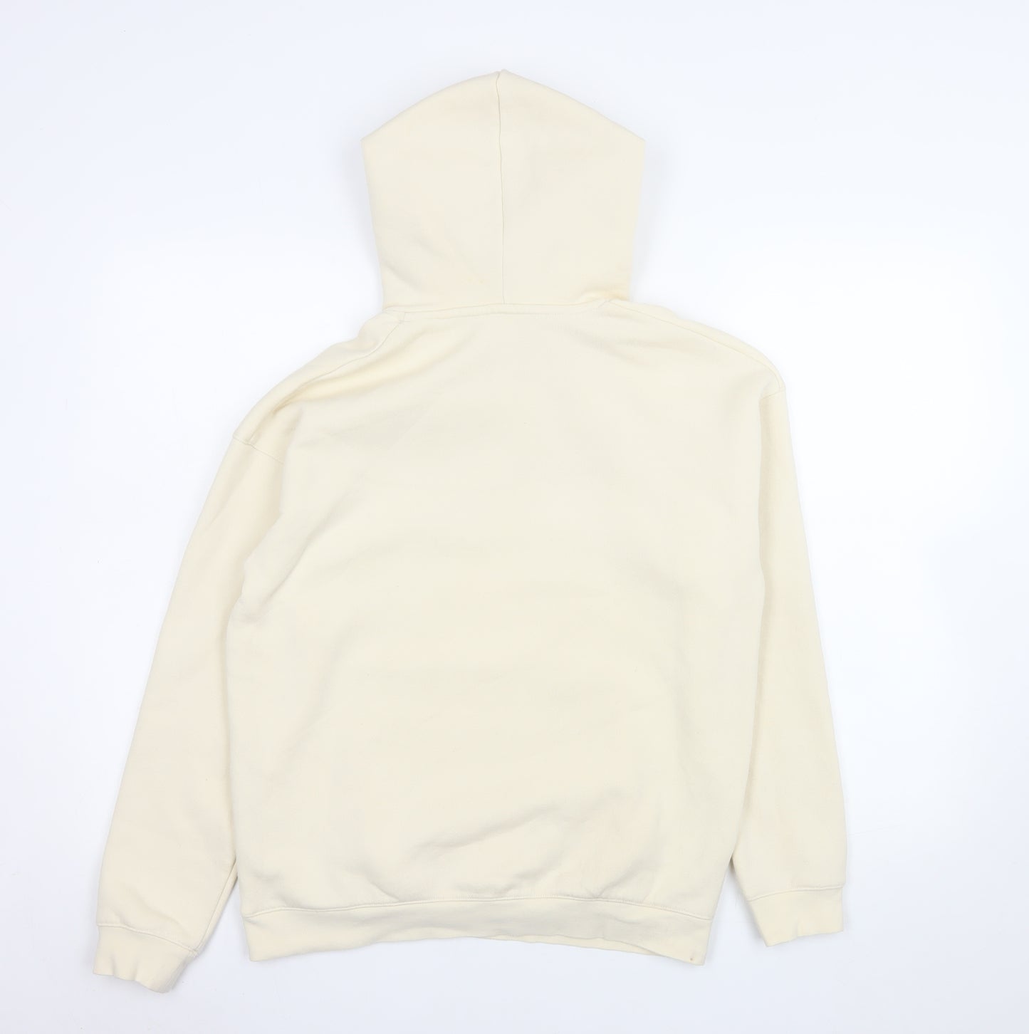 Reebok x H&M Girls Beige Hoodie 13-14 Years Pullover Hooded Sweatshirt