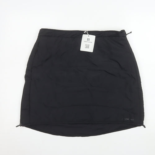 Heber Peak Women Black L Insulated Outdoor Short Skirt