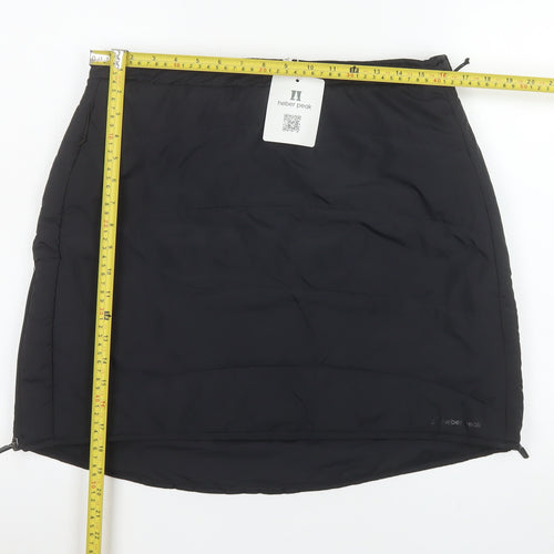 Heber Peak Women Black L Insulated Outdoor Short Skirt