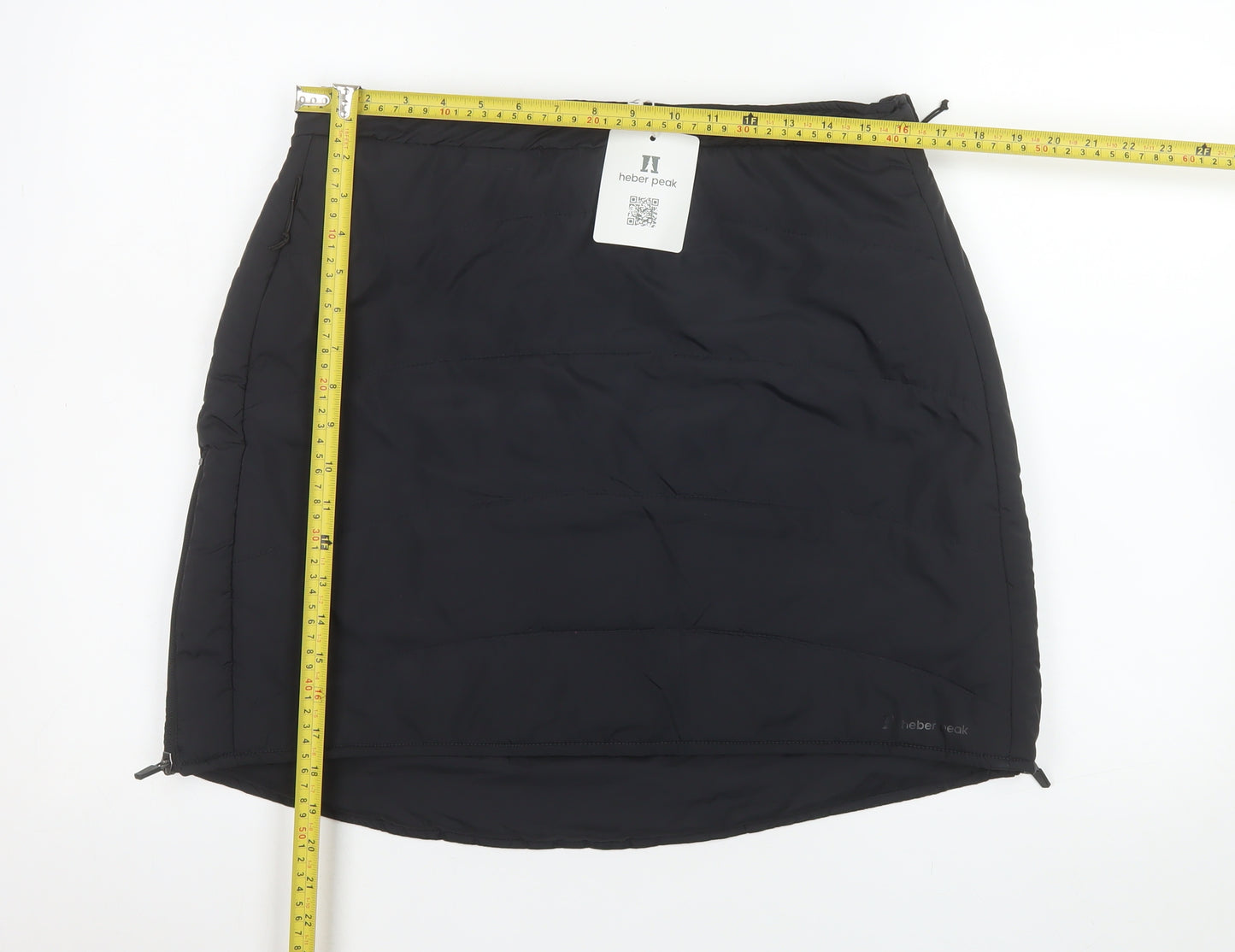 Heber Peak Women Black L Insulated Outdoor Short Skirt