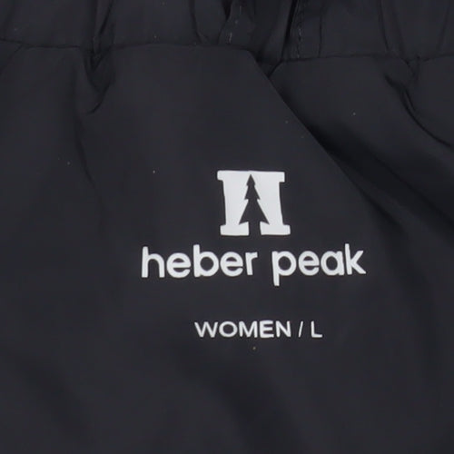 Heber Peak Women Black L Insulated Outdoor Short Skirt