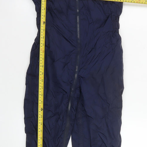 Regatta Boys Blue Waterproof Hooded Snowsuit 6-7 Years Winter Outerwear