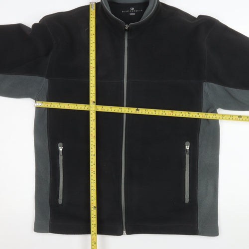 Marks and Spencer Men’s Black Fleece Full Zip Jacket Size S