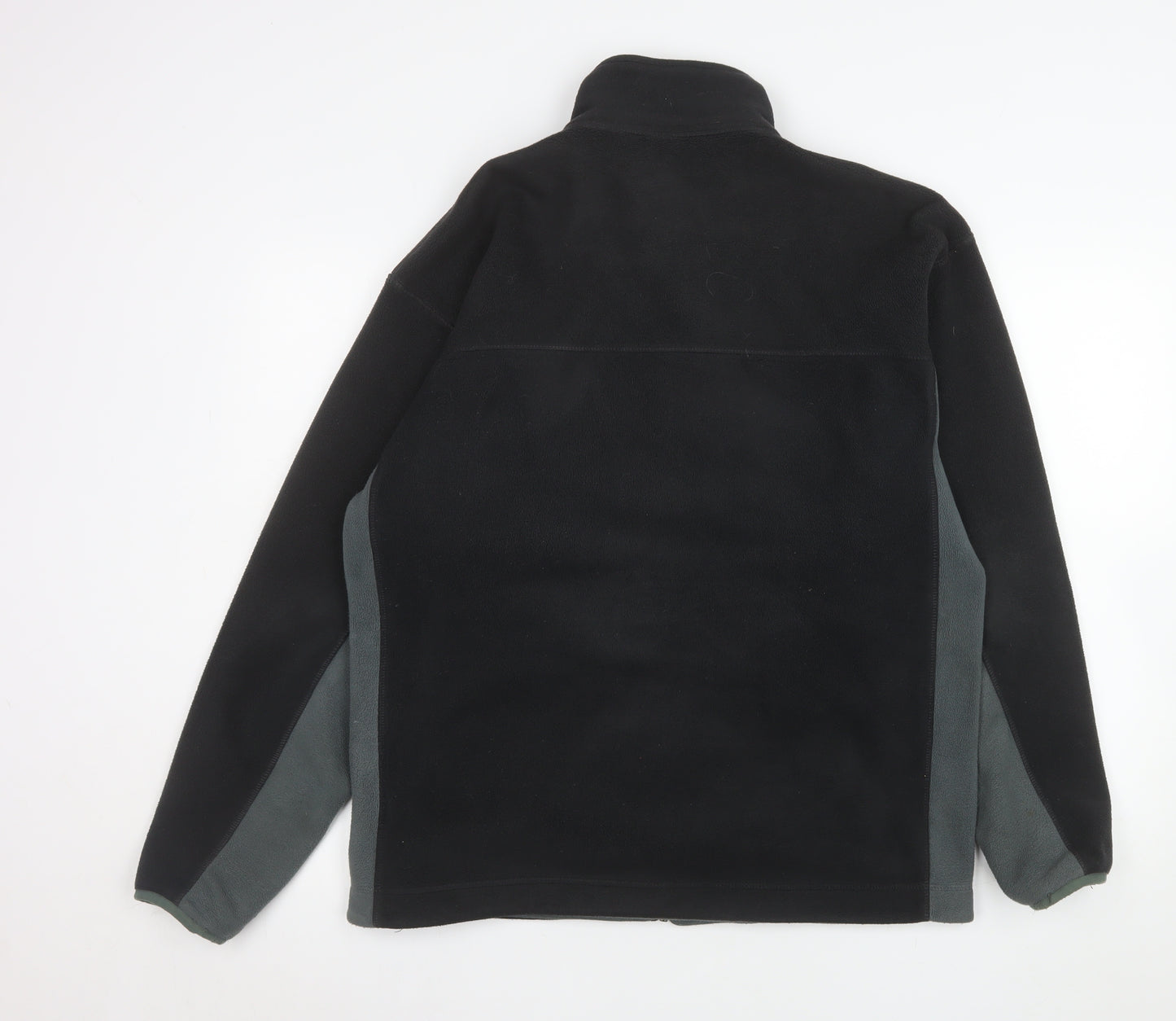 Marks and Spencer Men’s Black Fleece Full Zip Jacket Size S