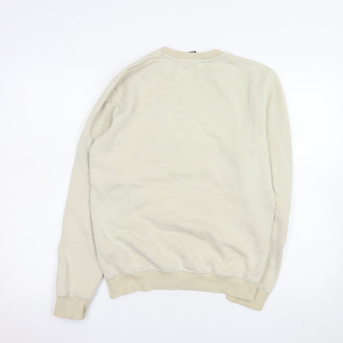 Champion Men's Beige XS Crew Neck Pullover Sweatshirt