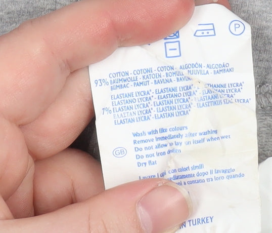 Champion Women's Grey Easy Fit Full Zip Hoodie Jacket L