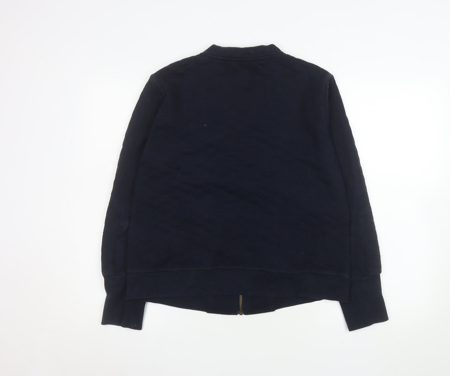 Barbour Women's Blue Quilted Bomber Jacket UK 12