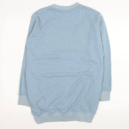 American Rag CIE Women Blue Pullover Sweatshirt XS Cotton Blend