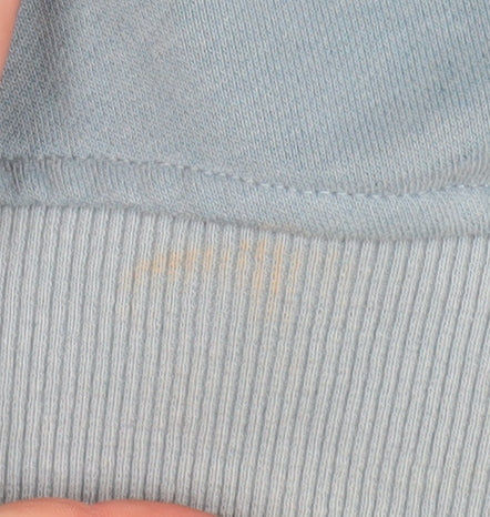 American Rag CIE Women Blue Pullover Sweatshirt XS Cotton Blend