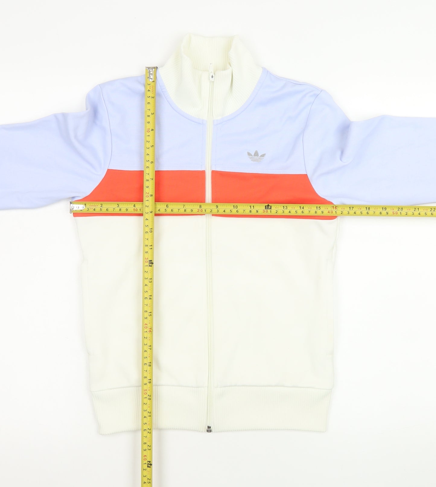 Adidas Women's Multicoloured Size 10 Full Zip Bomber Jacket