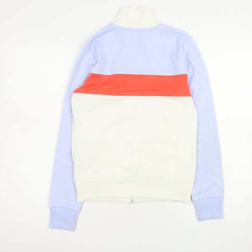 Adidas Women's Multicoloured Size 10 Full Zip Bomber Jacket