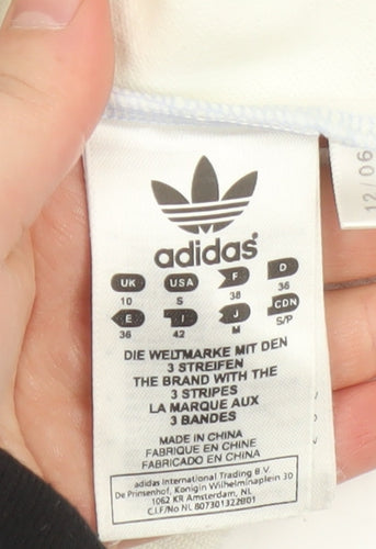 Adidas Women's Multicoloured Size 10 Full Zip Bomber Jacket