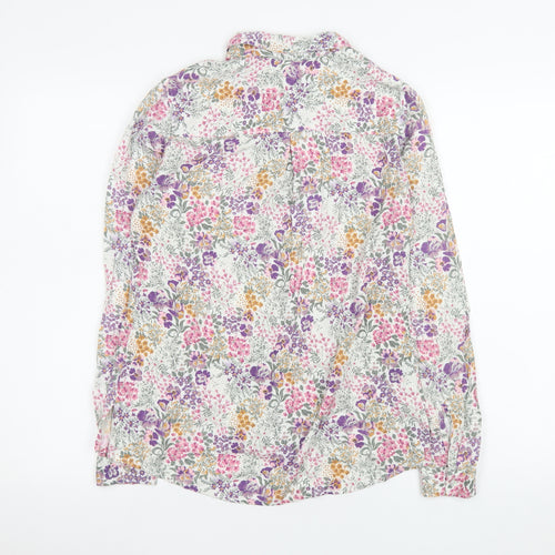 Laura Ashley Women’s Multicoloured Floral Viscose Blouse UK 8