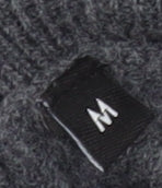 Adolfo Dominguez Men’s Grey Merino Wool Roll Neck Jumper M