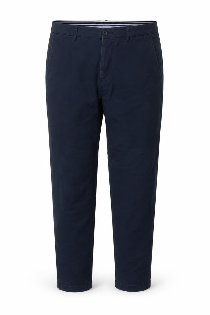 Original Penguin Men's Blue Chino Trousers 36x32 Straight Fit