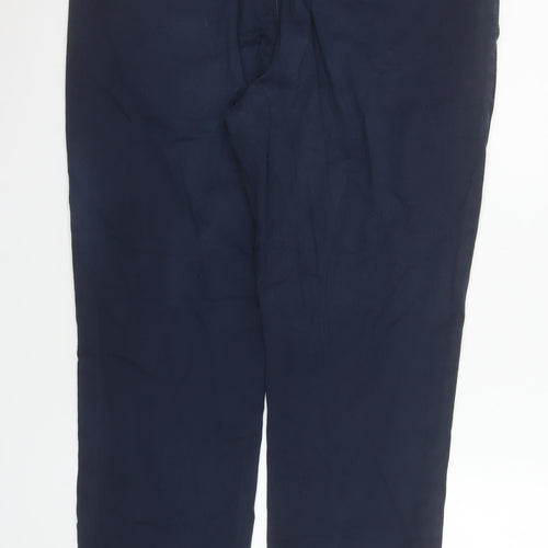 Original Penguin Men's Blue Chino Trousers 36x32 Straight Fit