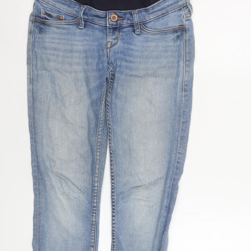 H&M Women’s Blue Maternity Skinny Ankle Jeans Size 8