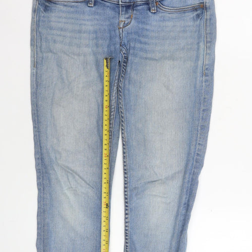 H&M Women’s Blue Maternity Skinny Ankle Jeans Size 8