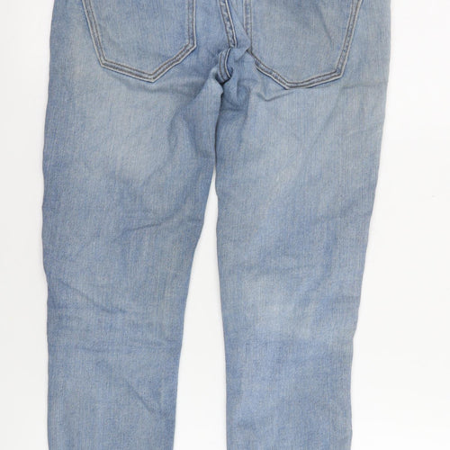 H&M Women’s Blue Maternity Skinny Ankle Jeans Size 8