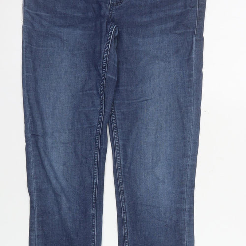 H&M Women's Blue Maternity Super Skinny Jeans UK 8 High Rise