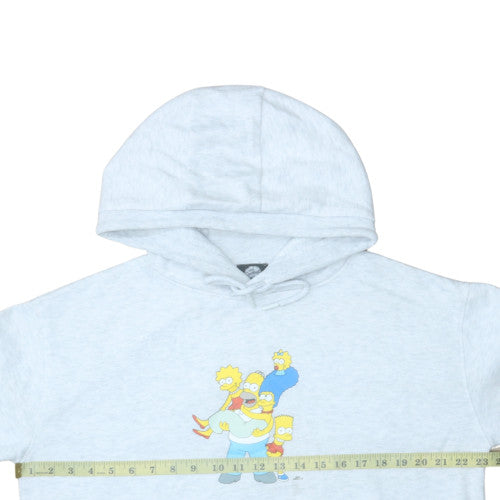 Primark Women Grey The Simpsons Pullover Hoodie Size M