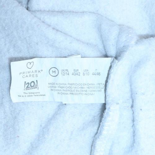 Primark Women Grey The Simpsons Pullover Hoodie Size M